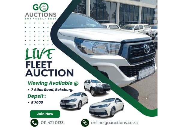 Live Fleet Auction 28 Sep 2023